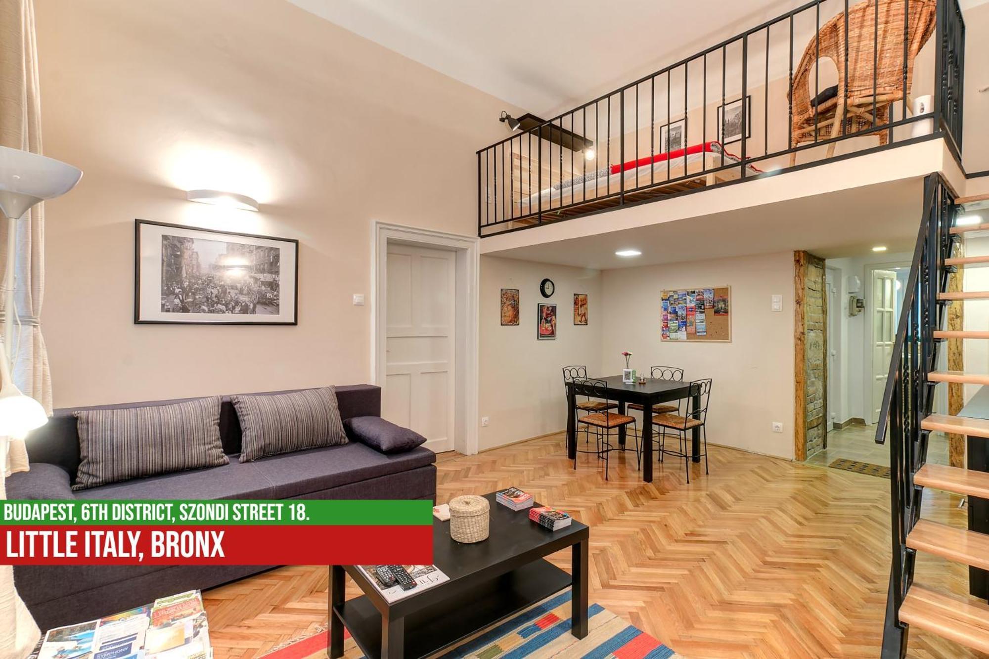 Little Italy Bronx Apartment Budapest Exteriör bild