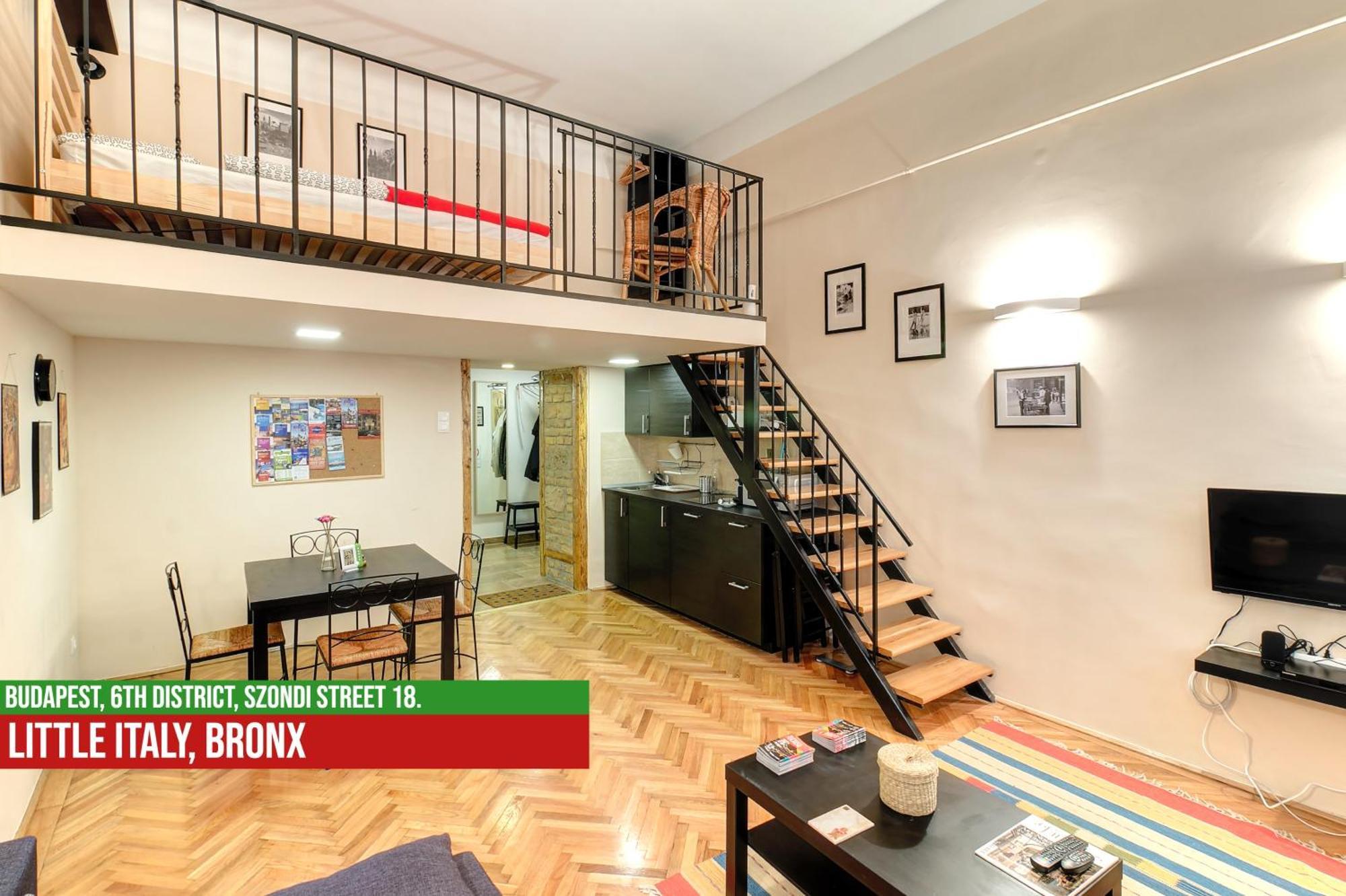 Little Italy Bronx Apartment Budapest Exteriör bild