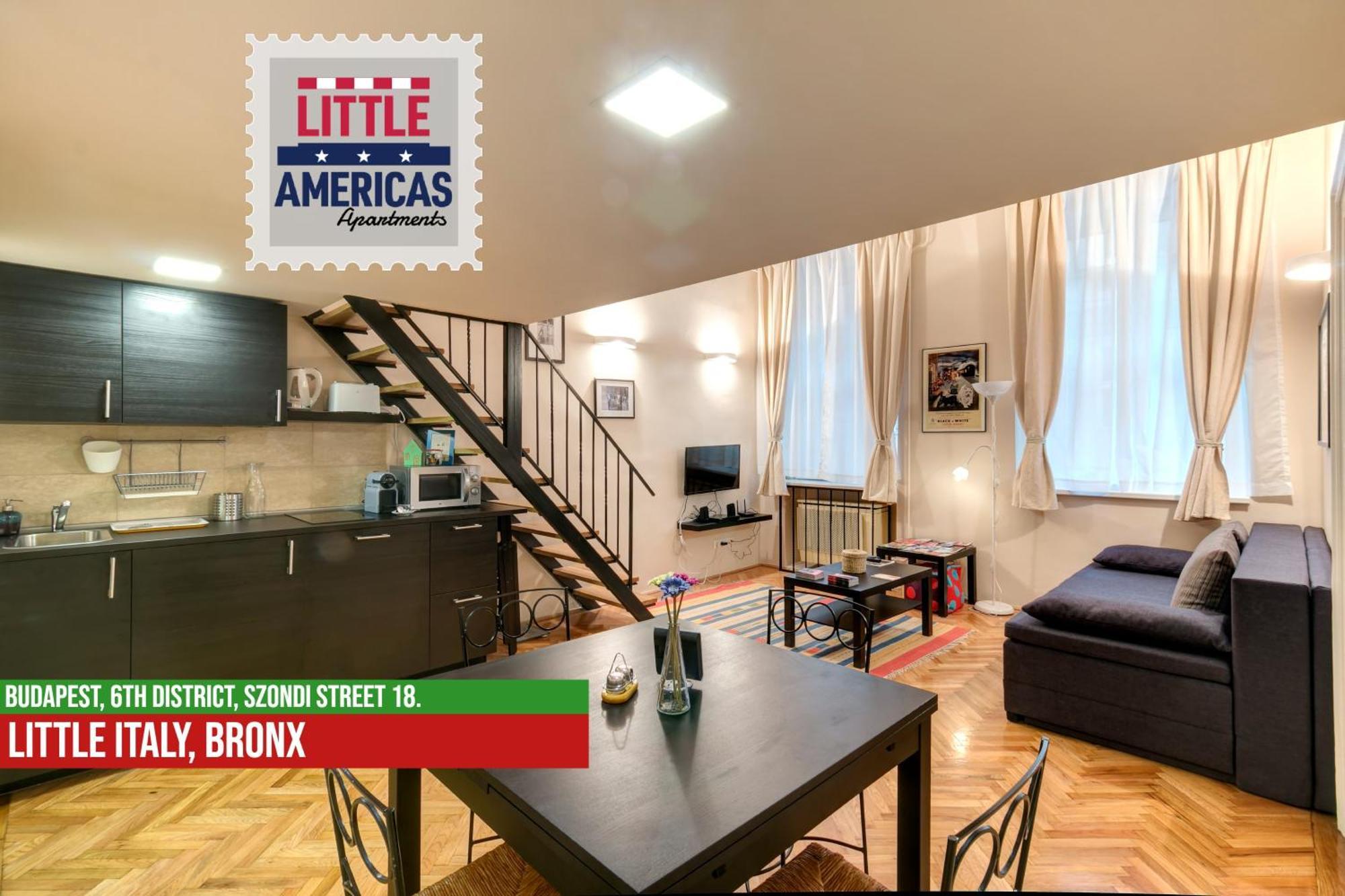Little Italy Bronx Apartment Budapest Exteriör bild