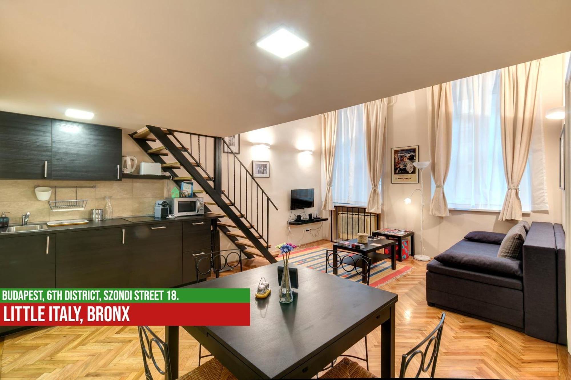 Little Italy Bronx Apartment Budapest Exteriör bild